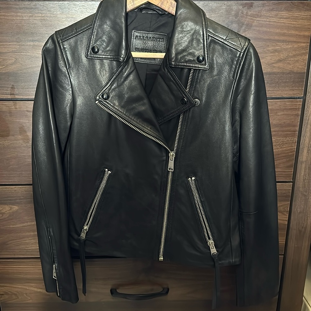 All Saints Leather Jacket